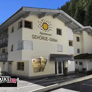 Gehoerde-soelden Inklusive Summercard Appartement
